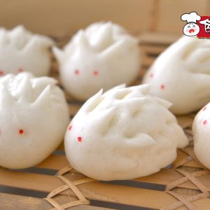 可爱企鹅馒头 Cute Penguin Hand-Made Steamed Buns