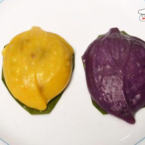 潮州红龟粿 - 寿桃形 Teochew Kueh Peach Shape